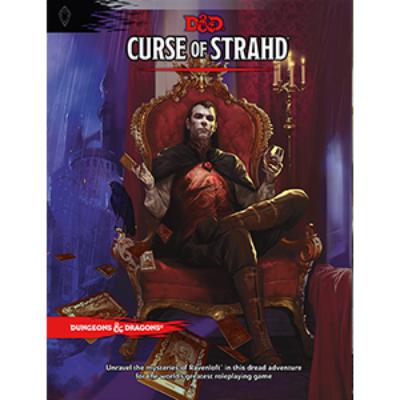 D&D (5th Edition) Curse of Strahd Hardcover RPG Book-LVLUP GAMES