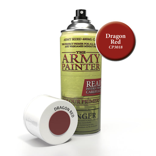 The Army Painter: Colour Primer - Dragon Red Spray 