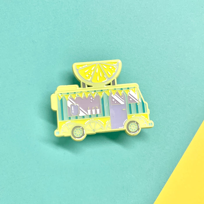 Geek Studio: Lemonade Food Truck Enamel Pin