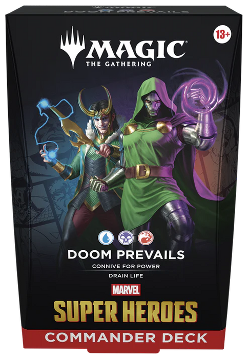 PRE-ORDER | Magic the Gathering: Marvel Super Heroes Commander Deck - Doom Prevails