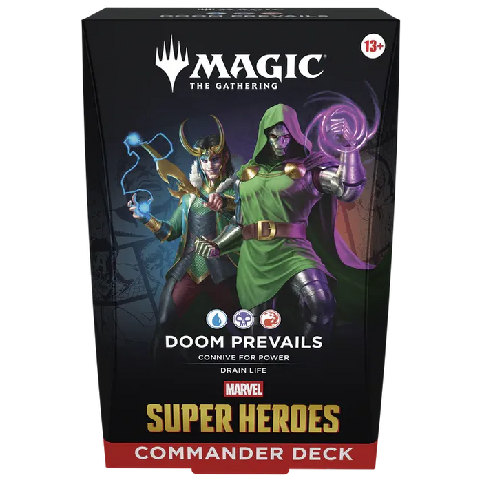 PRE-ORDER | Magic the Gathering: Marvel Super Heroes Commander Deck - Doom Prevails