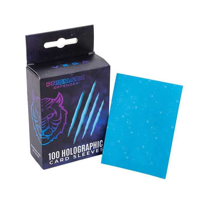 Prismatic Defender: Starfield Holographic Card Sleeves - Vega