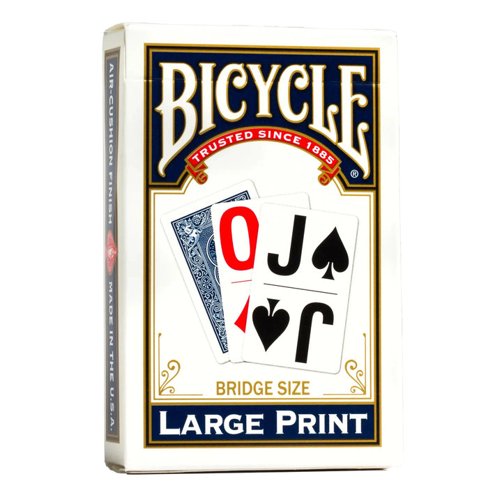 Bicycle Playing Cards: Large Print - Bridge Size