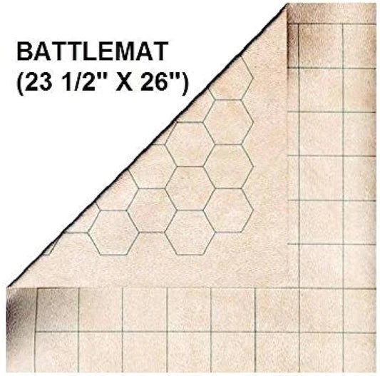 Chessex Battlemat 1.5" Reversible Square/Hex 26" x 23½" (66x60cm)