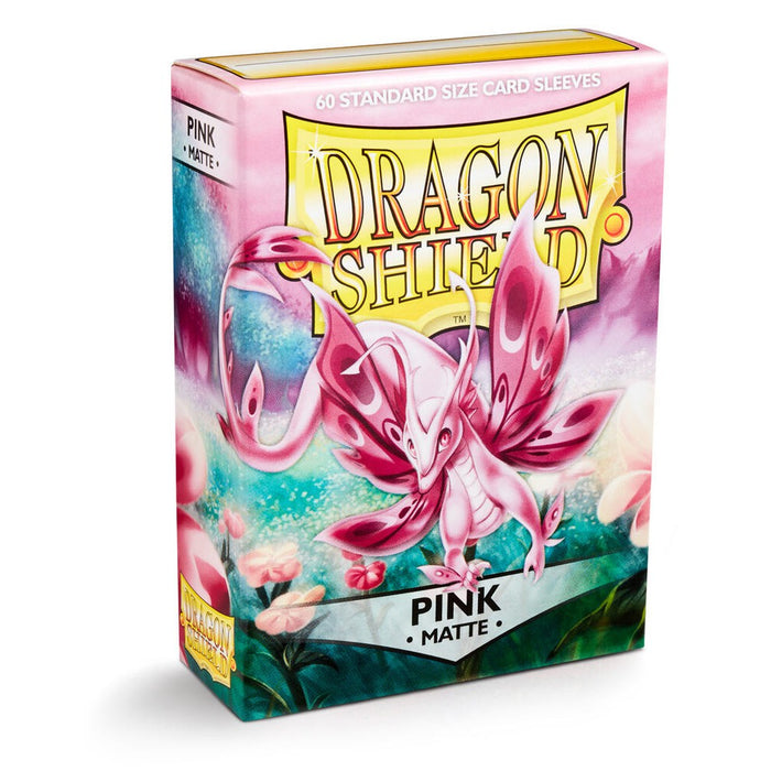 Dragon Shield: Matte Sleeves - Standard Size, Pink 60ct