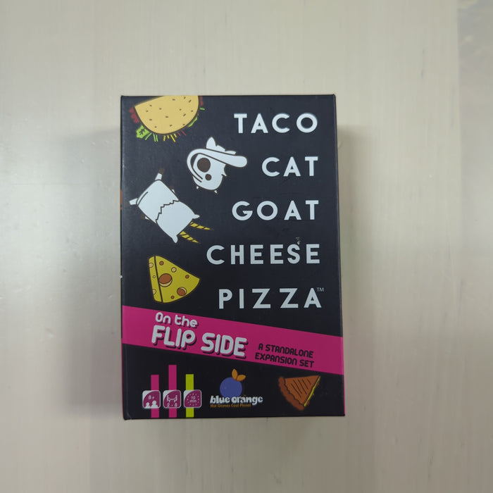 REROLL | Taco Cat Goat Cheese Pizza: On the Flip Side [$10.00]