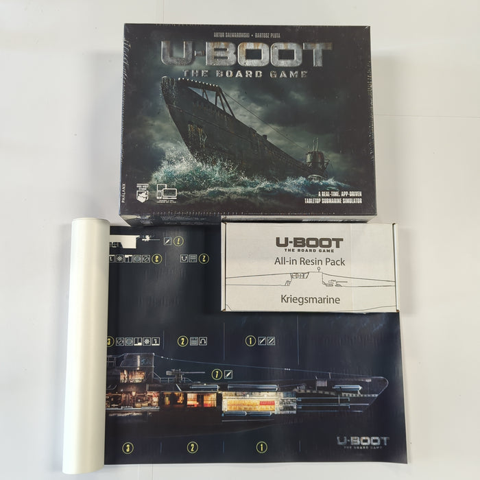 REROLL | U-Boat: The Board Game- Game and Expansion Bundle [$110.00]