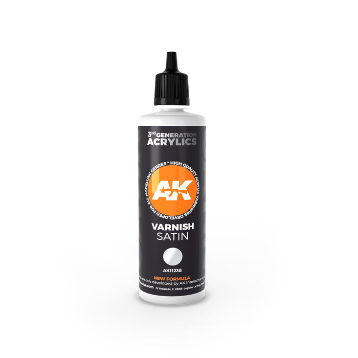 AK Interactive Paint: Satin Varnish (100 ml)