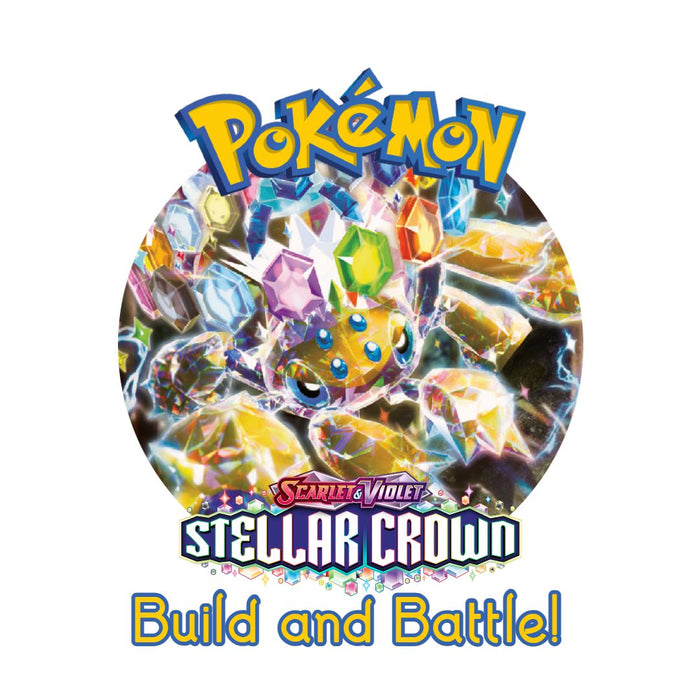 Pokemon: Stellar Crown – Build & Battle Fun Tournament! | OCT 18, 5:30 PM - 9:30 PM