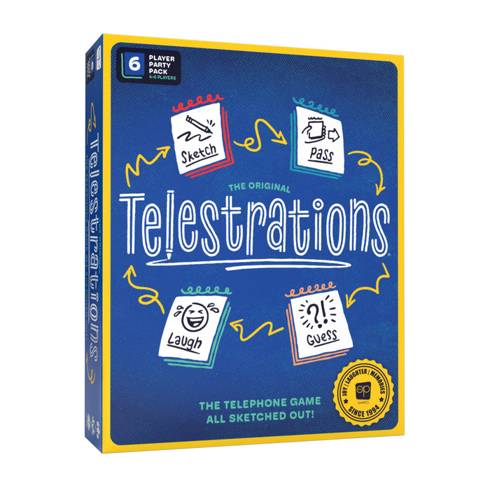 Telestrations 6 Player Game (2nd Edition)