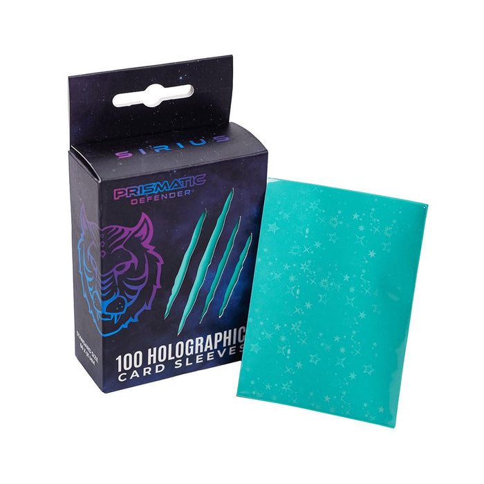 Prismatic Defender: Starfield Holographic Card Sleeves - Sirius
