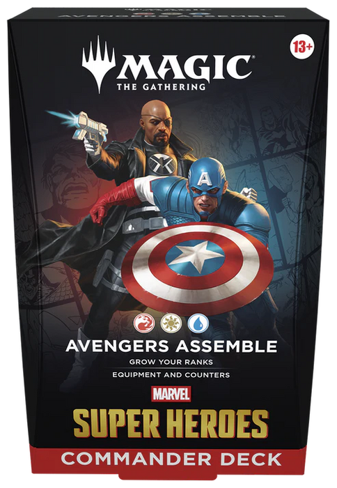 PRE-ORDER | Magic the Gathering: Marvel Super Heroes Commander Deck - Avengers Assemble
