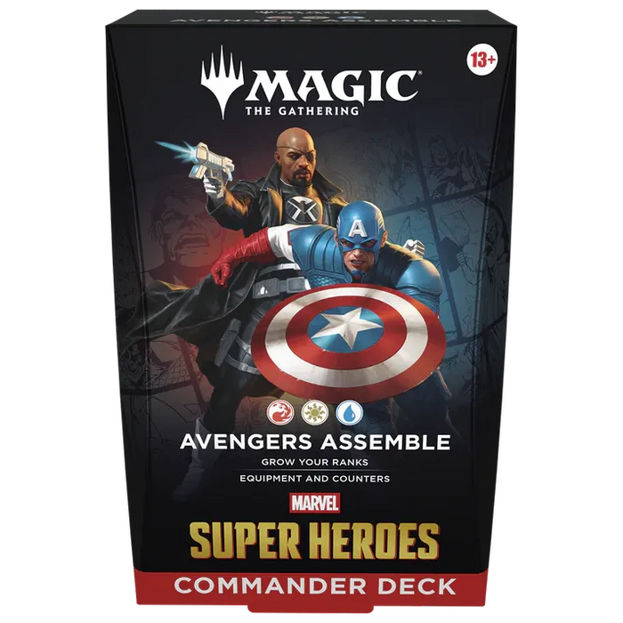 PRE-ORDER | Magic the Gathering: Marvel Super Heroes Commander Deck - Avengers Assemble