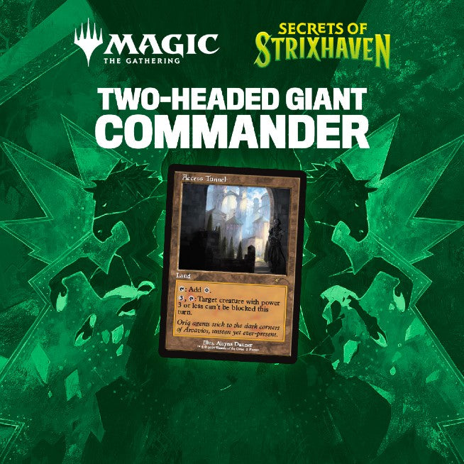 MTG: Secrets of Strixhaven - 2-Headed Giant Commander | Wednesday May 6th 6pm - 9pm