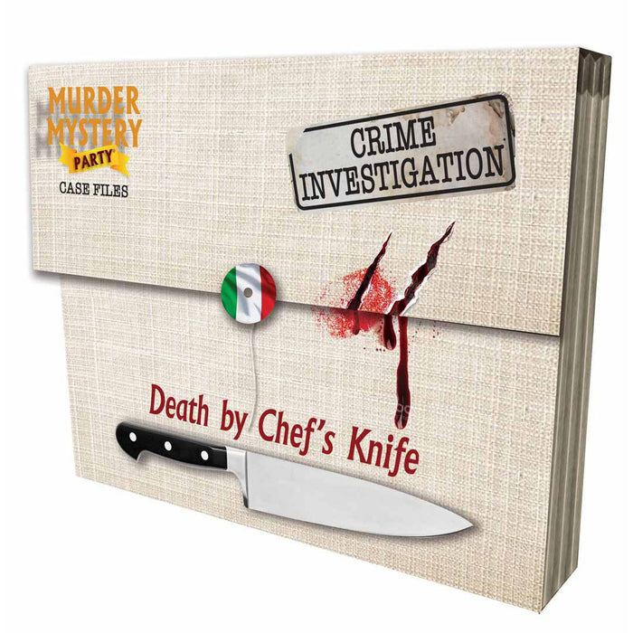 Murder Mystery Party: Case Files - Death by Chef's Knife