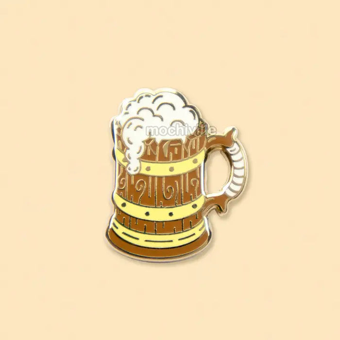 Mochiville: Enamel Pin - Mug of Ale