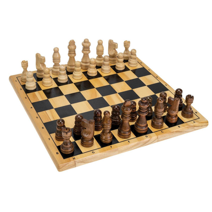 Tactic Rustic Chess Board Game