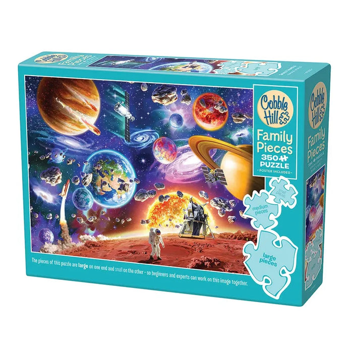Cobble Hill: Family Pieces 350 Puzzle - Space Travels