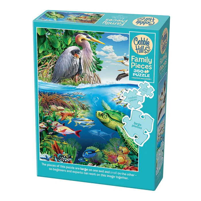 Family Pieces 350 Puzzle: Earth Day (Large Pieces)