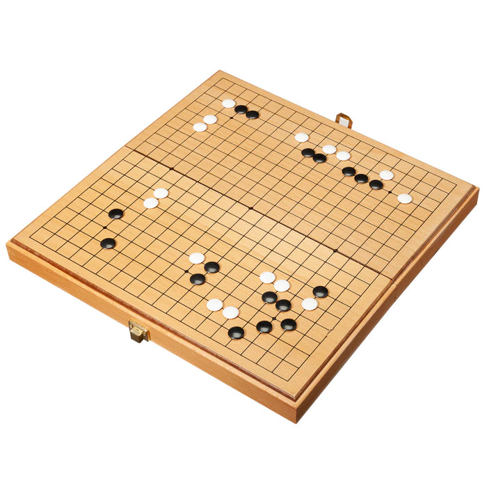 WE Games: 12" Wood Folding GO Set