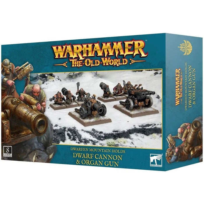 Warhammer the Old World: Dwarfen Mountain Holds - Dwarf Cannon & Organ Gun