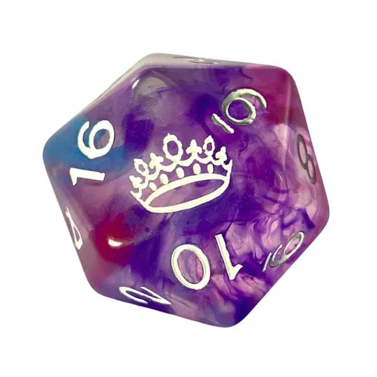 Role 4 Initiative 30mm XL D20: Diffusion - Duchess' Decree w/symbol