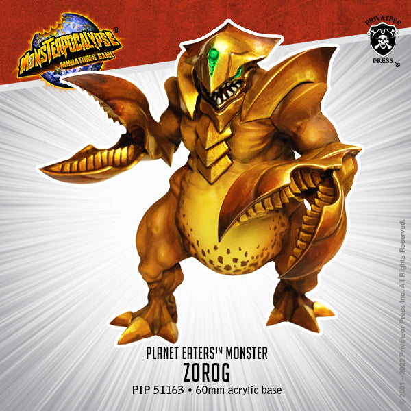Monsterpocalypse: Planet Eaters Monster - Zorog