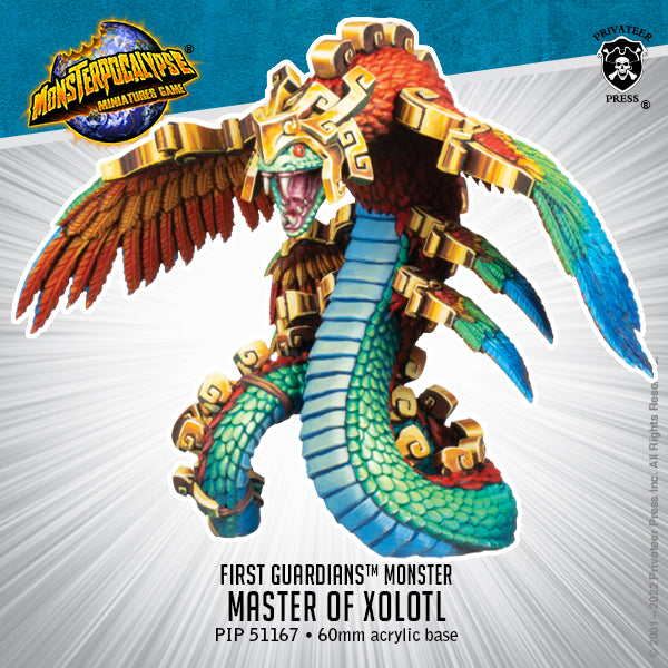 Monsterpocalypse: First Guardians Monster - Master of Xolotl