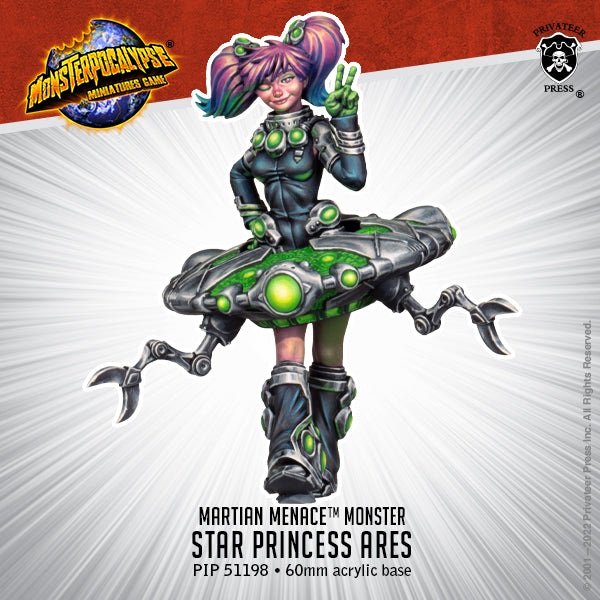 Monsterpocalypse: Martian Menace - Star Princess Ares (Convention Exclusive)