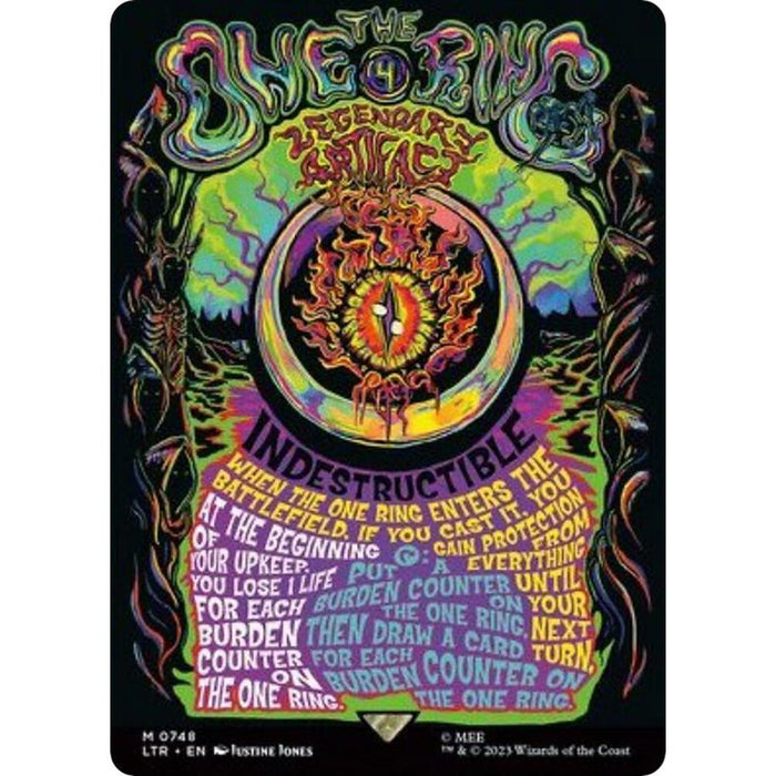 MTG  M 0748 The One Ring (Borderless Poster) (LTR)