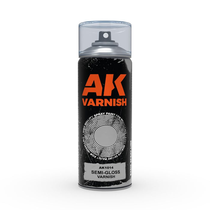 AK Interactive Spray: Semi-Gloss Varnish (400 ml)