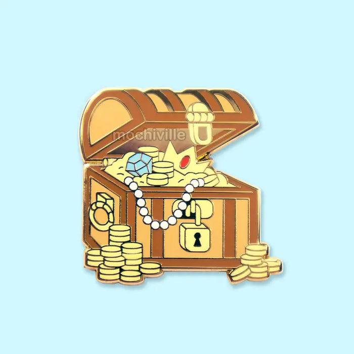 Mochiville: Enamel Pin - Treasure Chest