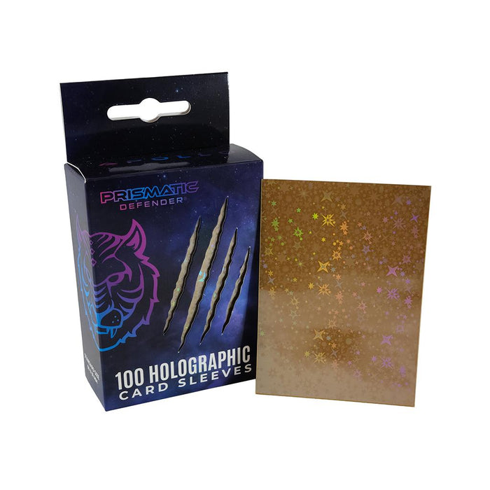 Prismatic Defender: Starfield Holographic Card Sleeves - Apollo