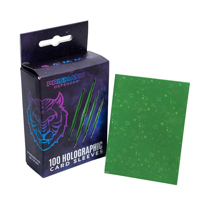 Prismatic Defender: Starfield Holographic Card Sleeves - Gamma