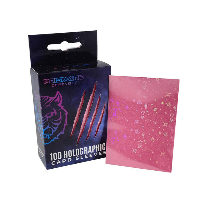 Prismatic Defender: Starfield Holographic Card Sleeves - Luna