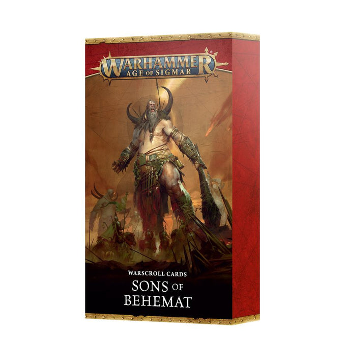 PRE-ORDER | Warscroll Cards: Sons of Behemat