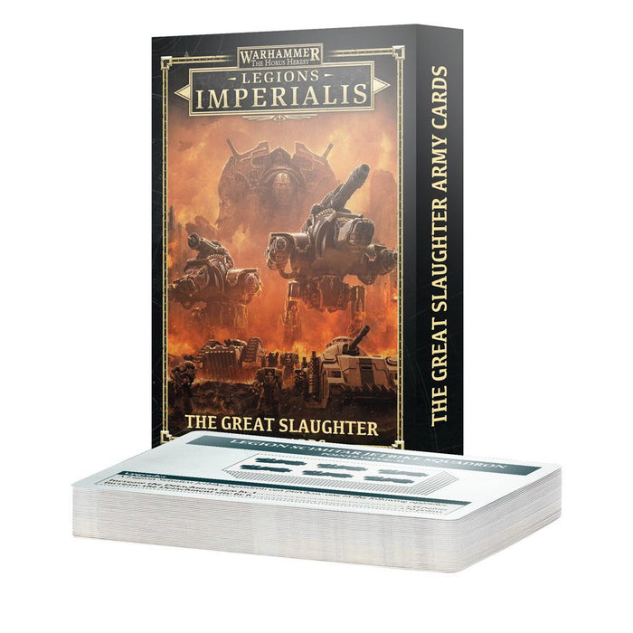 The Horus Heresy: Legions Imperialis - The Great Slaughter Army Cards