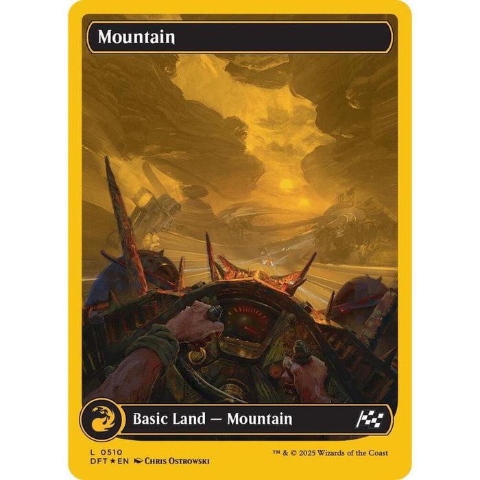 MTG L 0510 Mountain (First-Place Foil) - Aetherdrift (DFT)