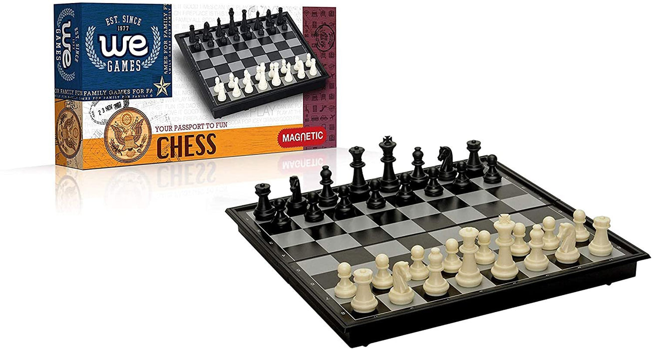 WE Games: 8" Magnetic Chess Set