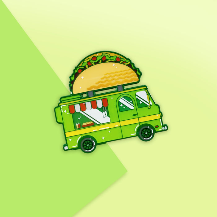 Geek Studio: Taco Food Truck Enamel Pin