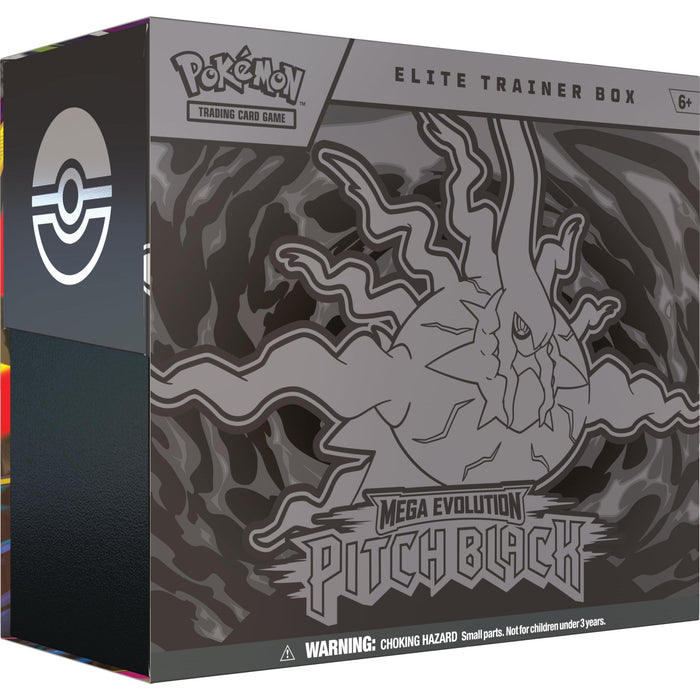 PRE-ORDER | Pokemon Mega Evolution: ME05 Pitch Black Elite Trainer Box **LIMIT 1**