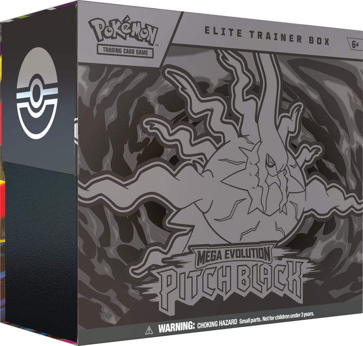 PRE-ORDER | Pokemon Mega Evolution: ME05 Pitch Black Elite Trainer Box **LIMIT 1**