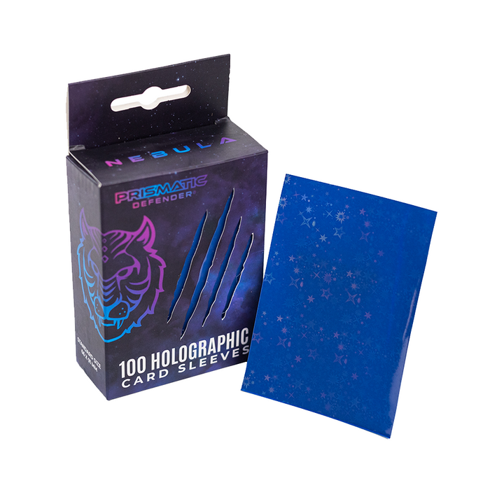 Prismatic Defender: Starfield Holographic Card Sleeves - Nebula