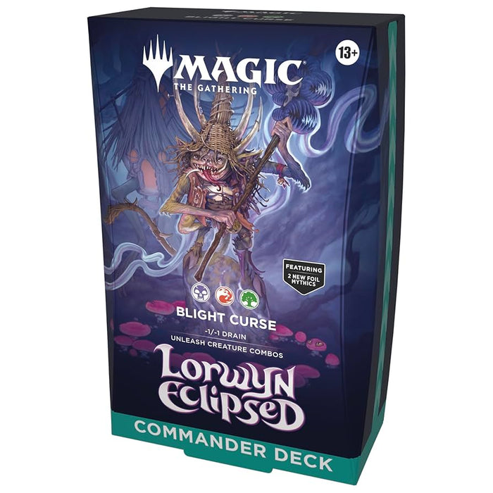PRE-ORDER | Magic the Gathering: Lorwyn Eclipsed Commander - Blight Curse