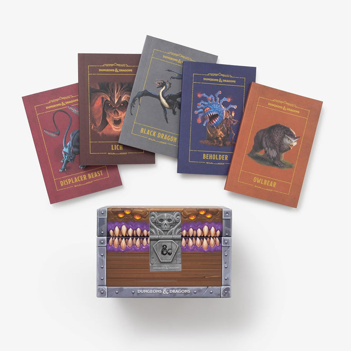 Dungeons & Dragons: Mimic Treasure Chest Notebooks