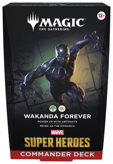 PRE-ORDER | Magic the Gathering: Marvel Super Heroes Commander Deck - Wakanda Forever