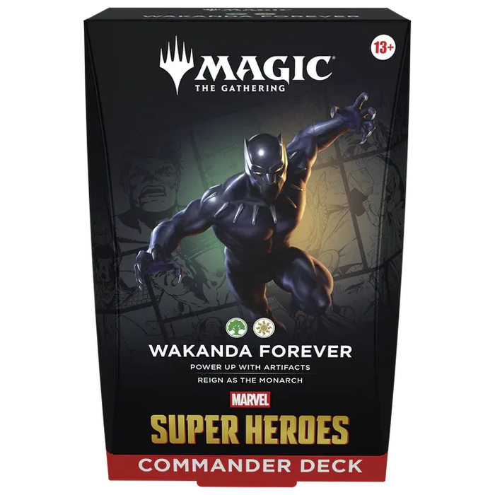 PRE-ORDER | Magic the Gathering: Marvel Super Heroes Commander Deck - Wakanda Forever