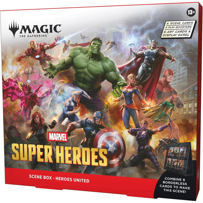 PRE-ORDER | Magic the Gathering: Marvel Super Heroes Scene Box - Set of 2