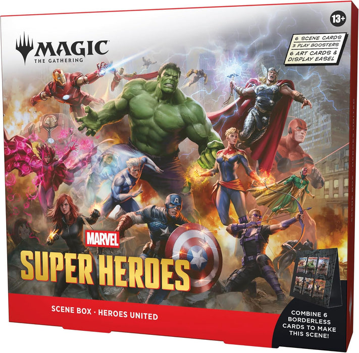 PRE-ORDER | Magic the Gathering: Marvel Super Heroes Scene Box - Heroes United