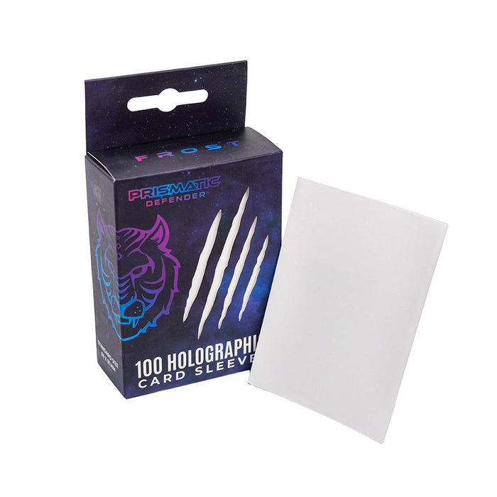 Prismatic Defender: Starfield Holographic Card Sleeves - Frost